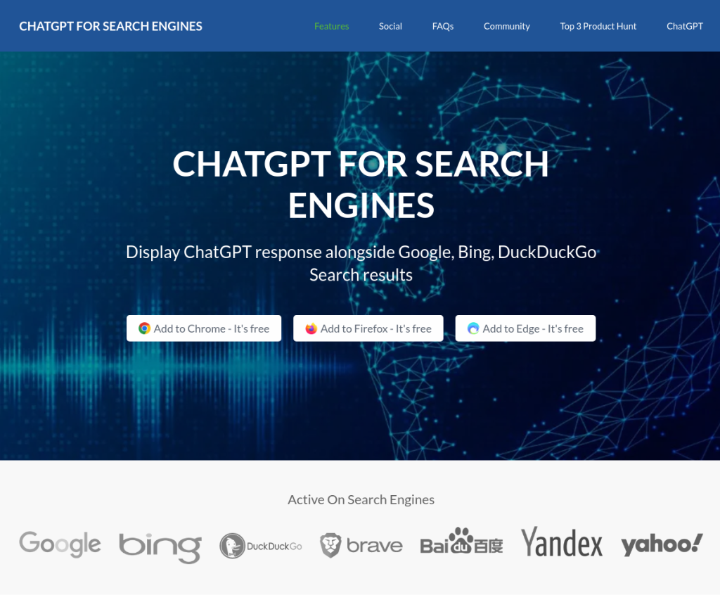 Chatgpt For Search Engines Search Engine