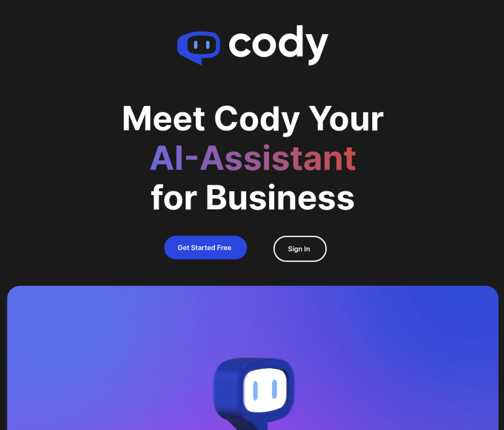 Cody Startup Tools