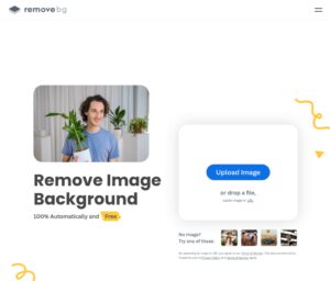 remove.bg login ferramenta IA image editing