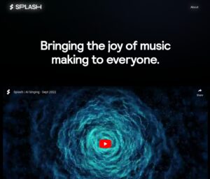 splashmusic login ferramenta IA music