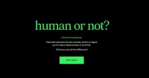 Human or Not login como usar Human or Not