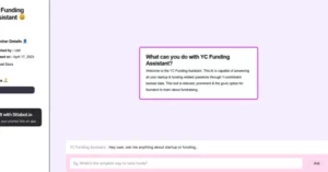 YC Funding Assistant login como usar YC Funding Assistant