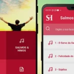 Aplicativo de salmos e hinos para acessar online no seu telefone