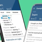 Aplicativo gratuito de dicionário de inglês e português offline