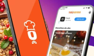 Aplicativo gratuito para aprender novas receitas para o Natal