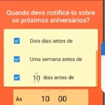 Calendário de aniversários: notificações para nunca mais esquecer um aniversário