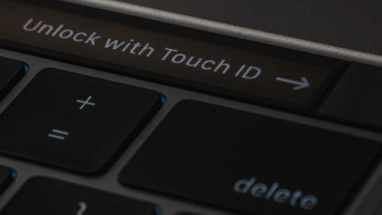 como cadastrar e usar o touch id no mac e0a03c28