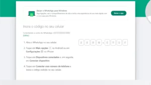 como entrar no whatsapp pelo pc s com o n mero 4ff4e7ec