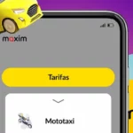 Como funciona o aplicativo Maxim para viagens e entregas?