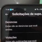 Como ver as denúncias que fiz no Instagram