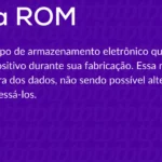 O que é memória ROM?