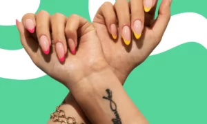 20 op es de unha de gel decorada e delicada 90366c16