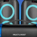 3 opções de caixa de som Multilaser