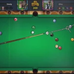 Aplicativo de jogo de sinuca grátis com competição online no celular