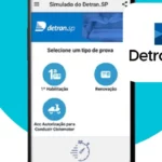 Aplicativo simulado do Detran para testar seus conhecimentos grátis