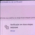 Como ativar a verificação em duas etapas no Outlook