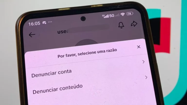 como denunciar uma conta no tiktok pelo celular ou pc 13b5a2ea
