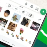 Como mandar figurinhas em conversas no WhatsApp