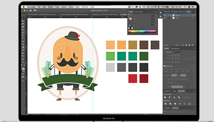 como pintar no illustrator preenchimentos e tra ados 42d36a6b