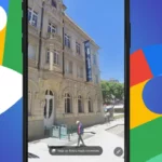 Como ver as casas por cima no Google Maps