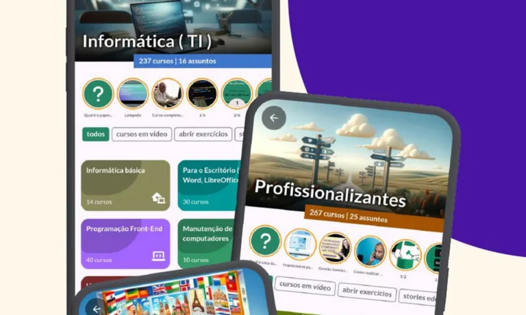 cursa aplicativo com cursos online com certificado 100 gr tis 8e83ac5e