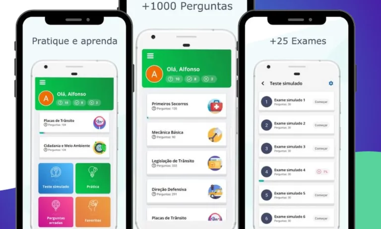 simulado detran rj aplicativo para estudar para a cnh no rio de janeiro 6f273167