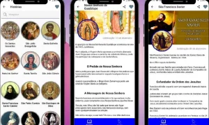 Aplicativo gratuito para conhecer a história dos santos da Igreja Católica