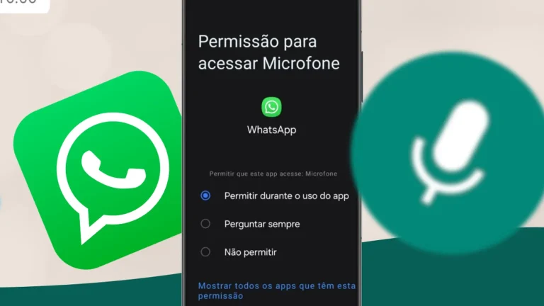 como ativar e desativar o microfone do whatsapp pelo celular ou pc 096c8c57