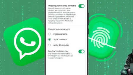 como bloquear o whatsapp com senha biom trica usando a digital ou face id e1c89489