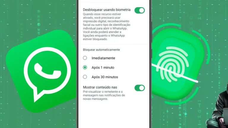 como bloquear o whatsapp com senha biom trica usando a digital ou face id e1c89489