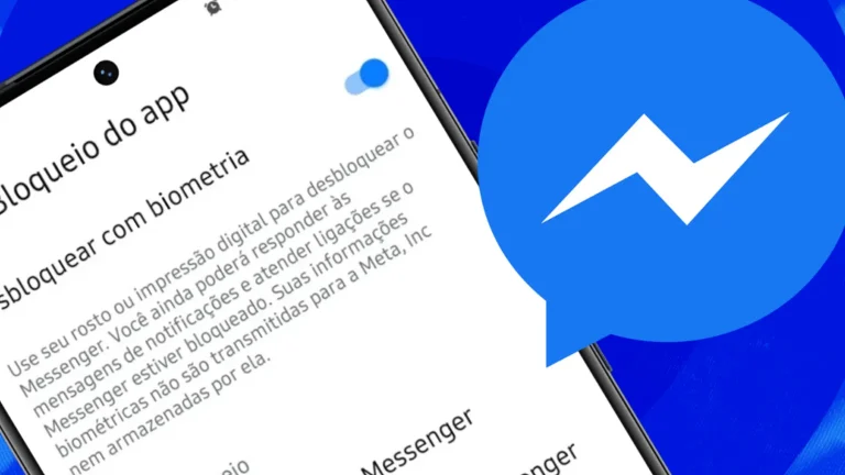 como colocar senha no facebook messenger saiba bloquear com digital ou face id a339edc5
