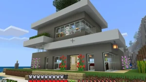 Como fazer casas modernas no Minecraft [Decoração]