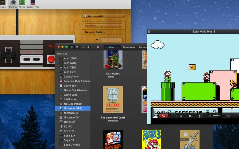 como funciona o openemu emulador de snes psp e n64 para macos c06de9eb
