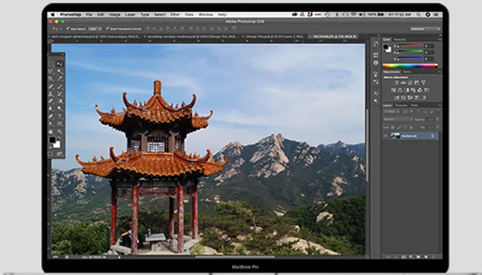 como inserir imagem no photoshop abrir ou importar a85b8777