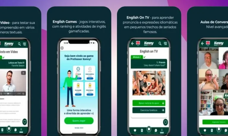 curso prof kenny aplicativo completo para aprender ingl s em casa de585bf9