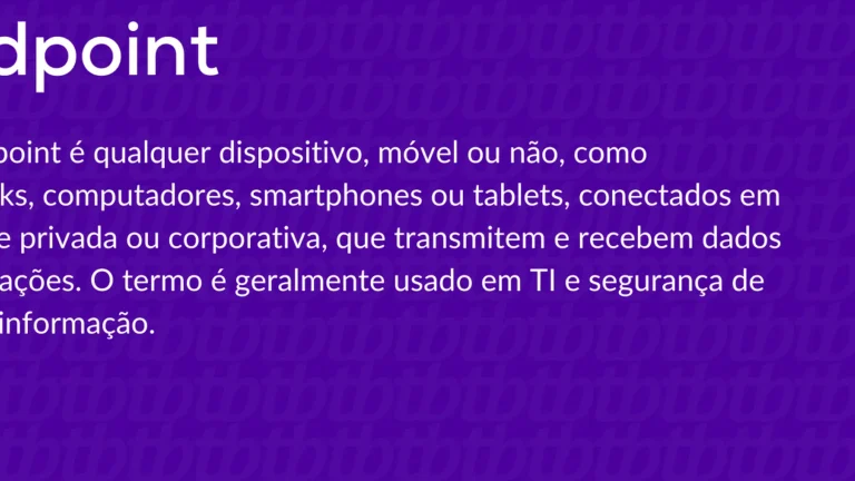o que um endpoint em ti c179e69f