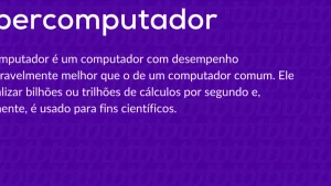 o que um supercomputador caracter sticas e usos b8cf39f1
