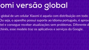 o que xiaomi vers o global 65995051