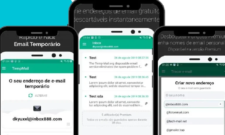 temp mail aplicativo para criar e mail tempor rio imediatamente f6de890e