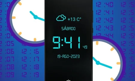 transforme seu celular em um rel gio digital de led com esse aplicativo 58709fb7