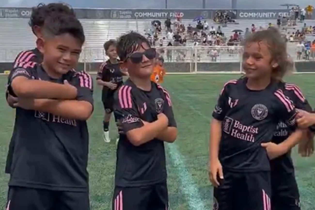 Ciro Messi scores epic goal for Inter Miami at 8 years old today
