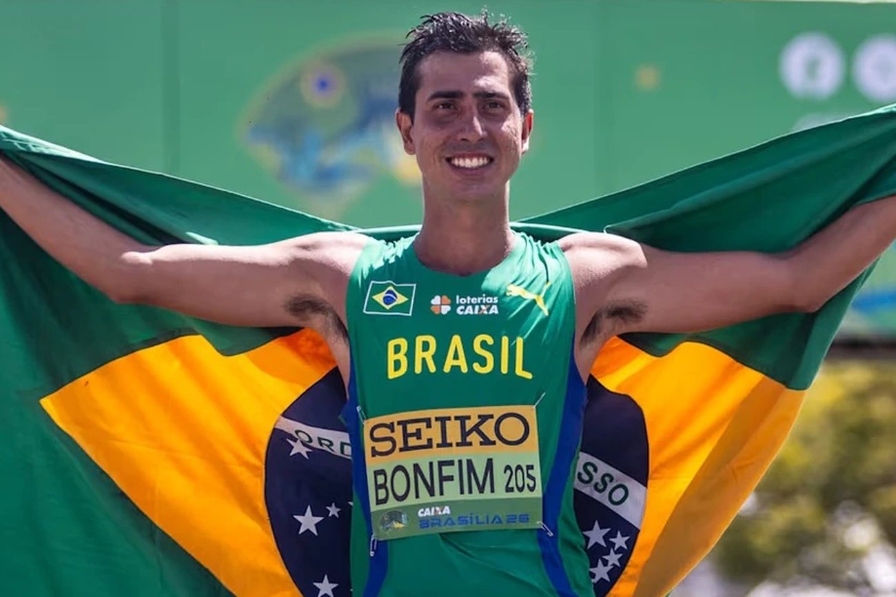 Caio Bonfim Wins Bronze Now