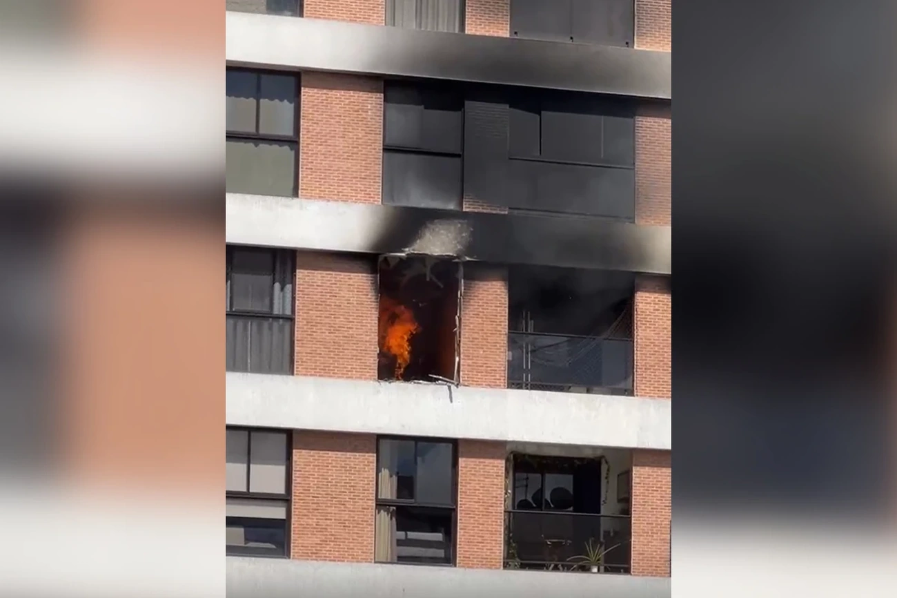 Cat Dies in Apartment Blaze in Aguas Claras Today