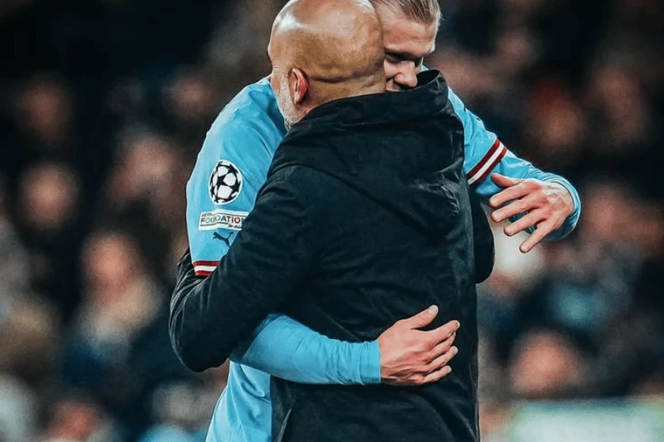 Erling Haaland Leads Emotional Farewell to Guardiola and Bernardo Silva