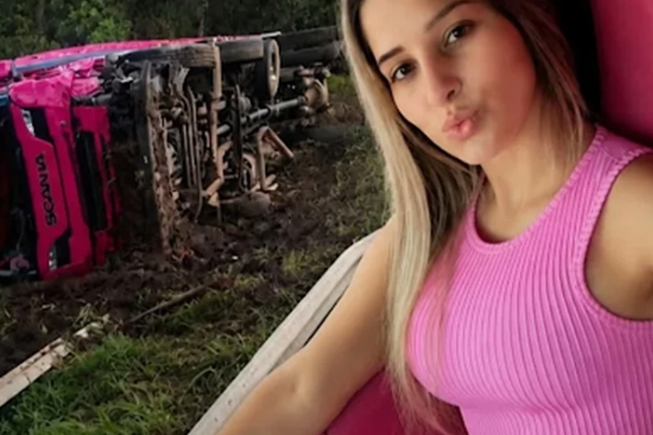 Gabriely Franciscons Life on the Edge: Truck Driver and Influencer Overcome Adversity