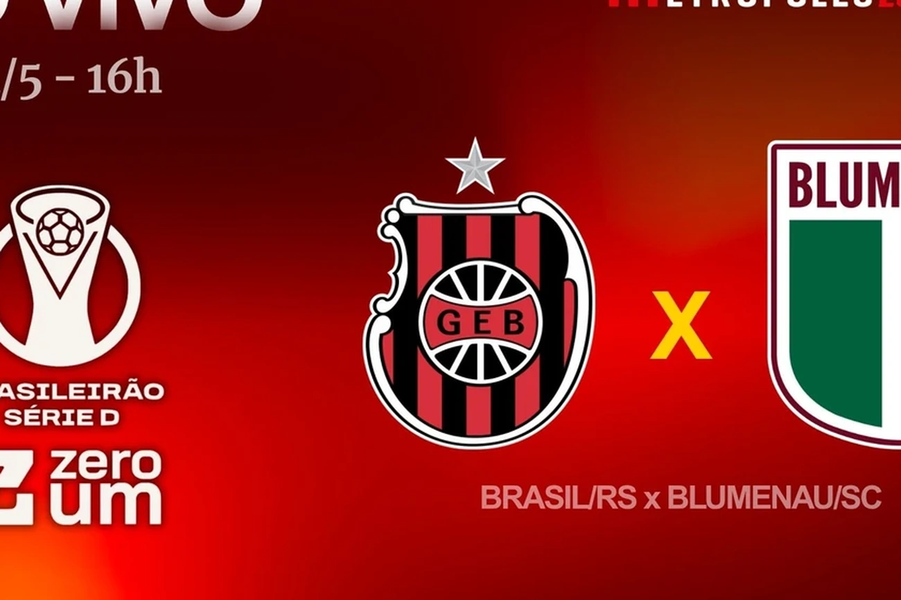 Watch Brasil-RS vs Blumenau-SC Live Now on Metropoles Esportes YouTube